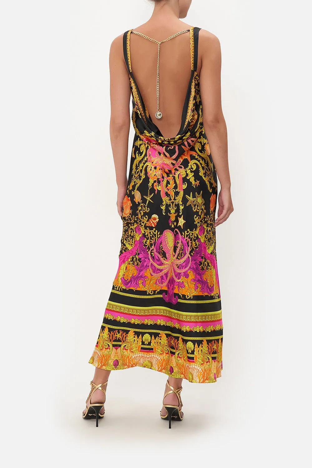 BIAS SLIP WITH DRAPED BACK OCTOPIA sold by Camilla product image thumbnail 2