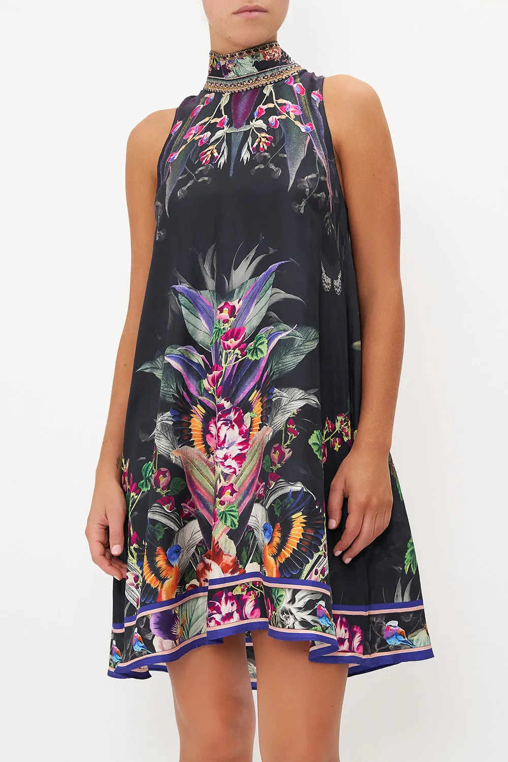 BACK NECK TIE SHORT DRESS PARADISO PLACE sold by Camilla product image thumbnail 5