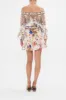 OFF SHOULDER SHORT DRESS FRIENDS WITH FRESCOS sold by Camilla