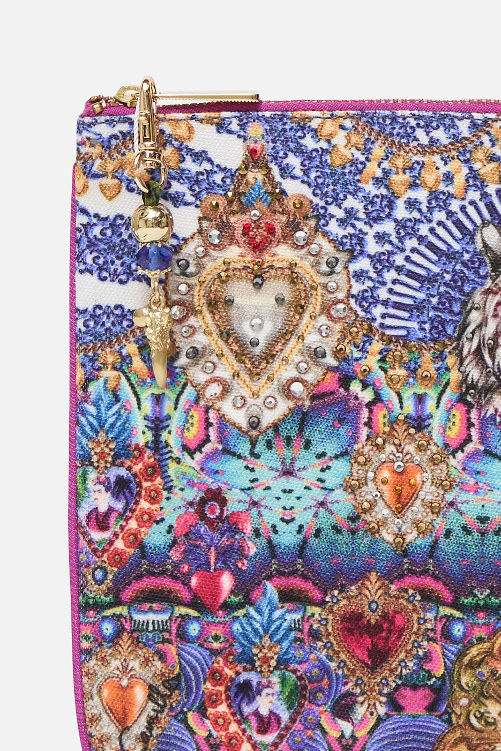 SMALL CANVAS CLUTCH LUCKY CHARMS sold by Camilla product image thumbnail 2