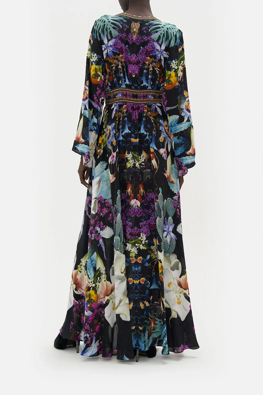 KIMONO SLEEVE DRESS WITH SHIRRING DETAIL HYPNOTISE ME sold by Camilla product image thumbnail 2