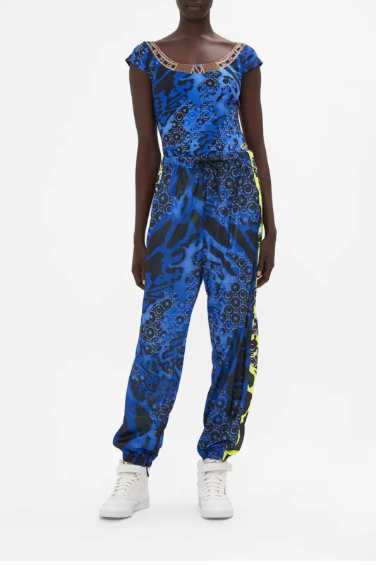 BRAZILIAN CAP SLEEVE BODYSUIT CAT GOT YOUR TONGUE sold by Camilla