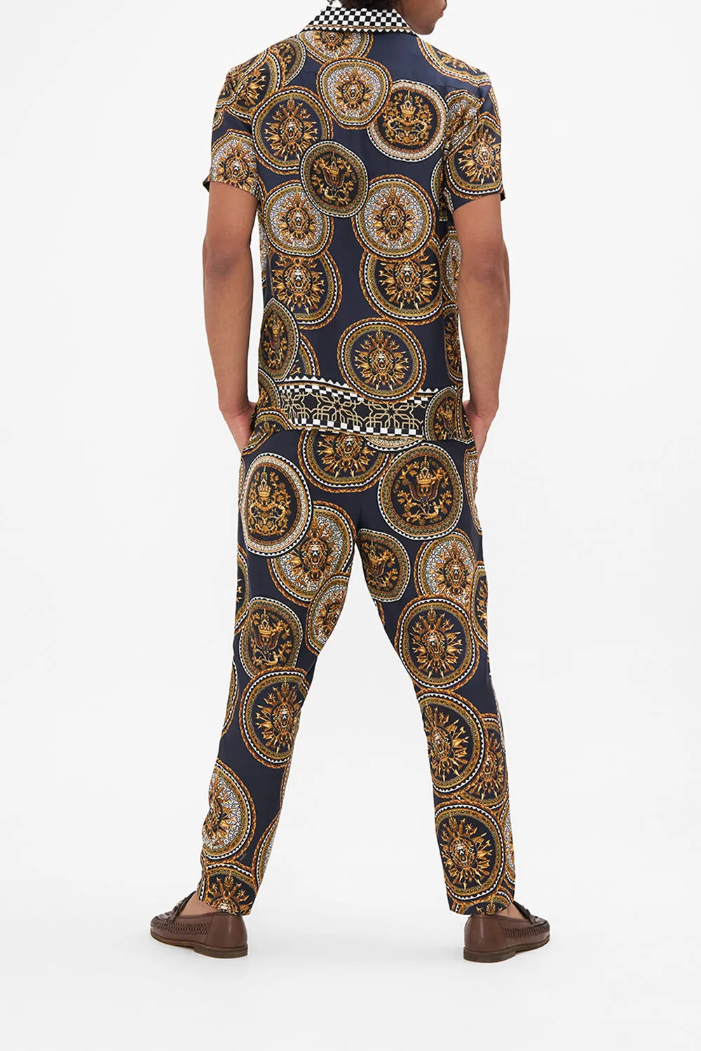 SHORT SLEEVE CAMP COLLARED SHIRT DUOMO KALEIDO sold by Camilla product image thumbnail 2