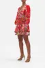 BUTTON FRONT FRILL DRESS RUFFLE SOME FEATHERS sold by Camilla