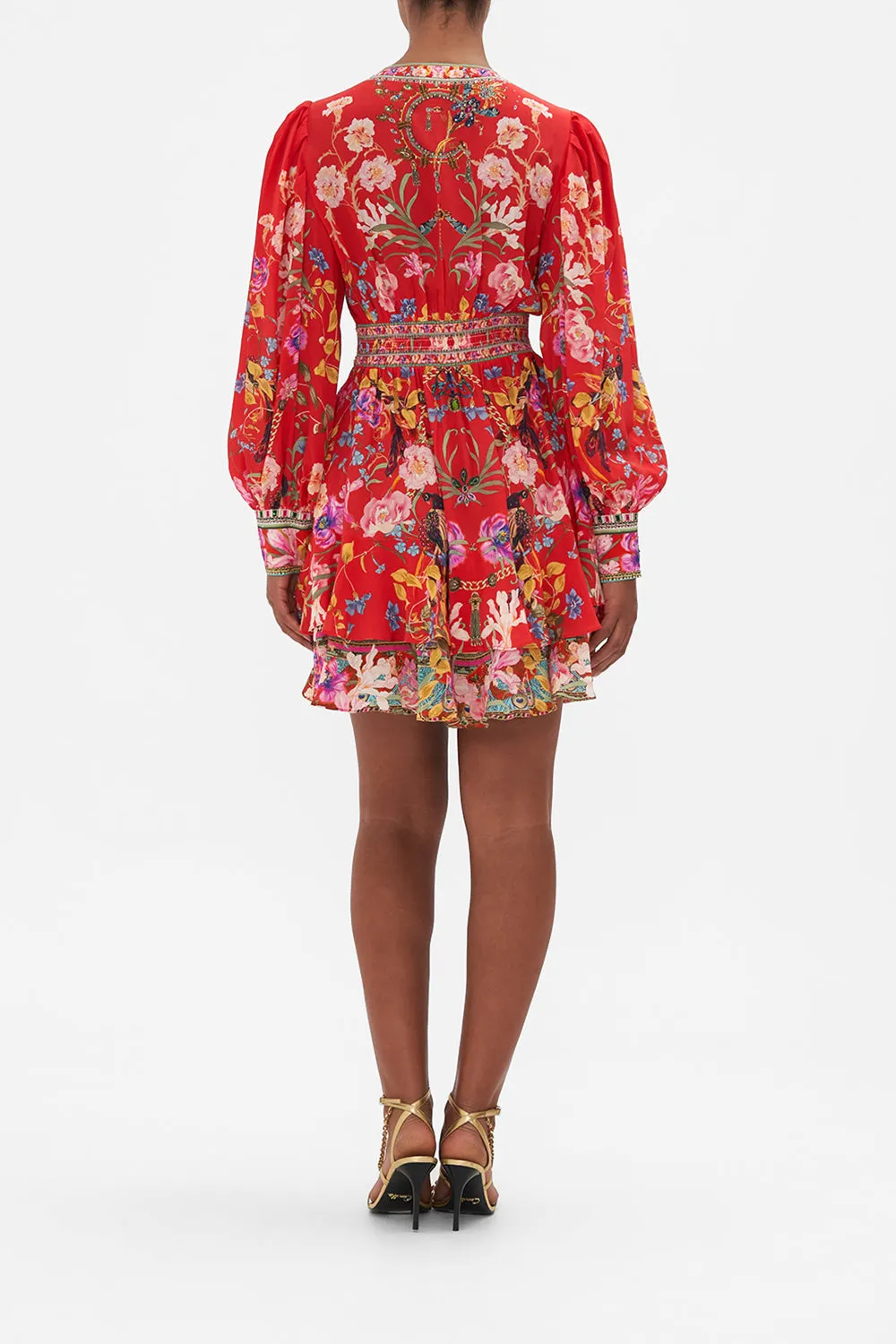 BUTTON FRONT FRILL DRESS RUFFLE SOME FEATHERS sold by Camilla product image thumbnail 2