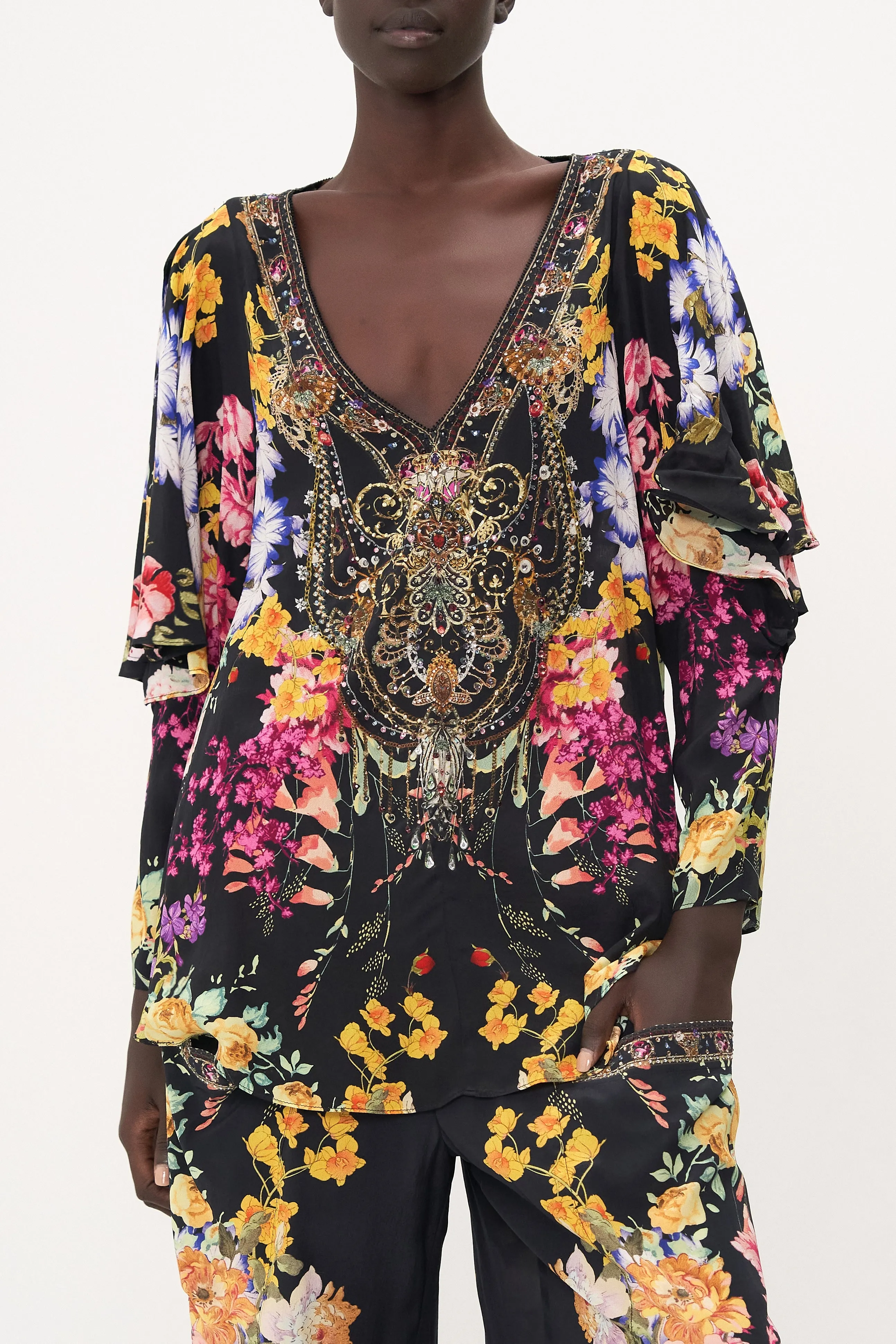 BLOUSE WITH DROP SHOULDER LIBERTINE LADY sold by Camilla product image thumbnail 5