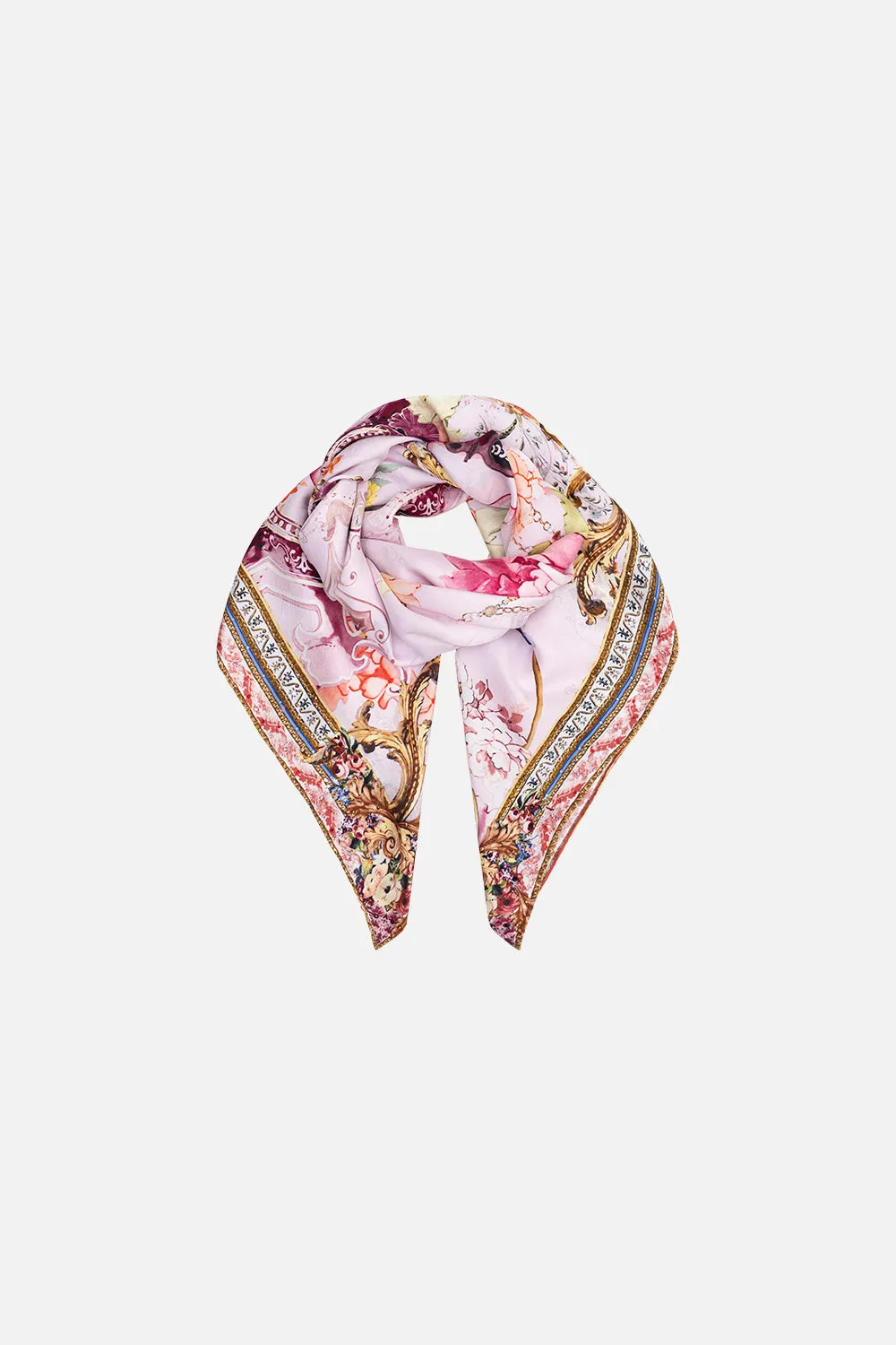 LARGE SQUARE SCARF ST GERMAINS GIRL sold by Camilla