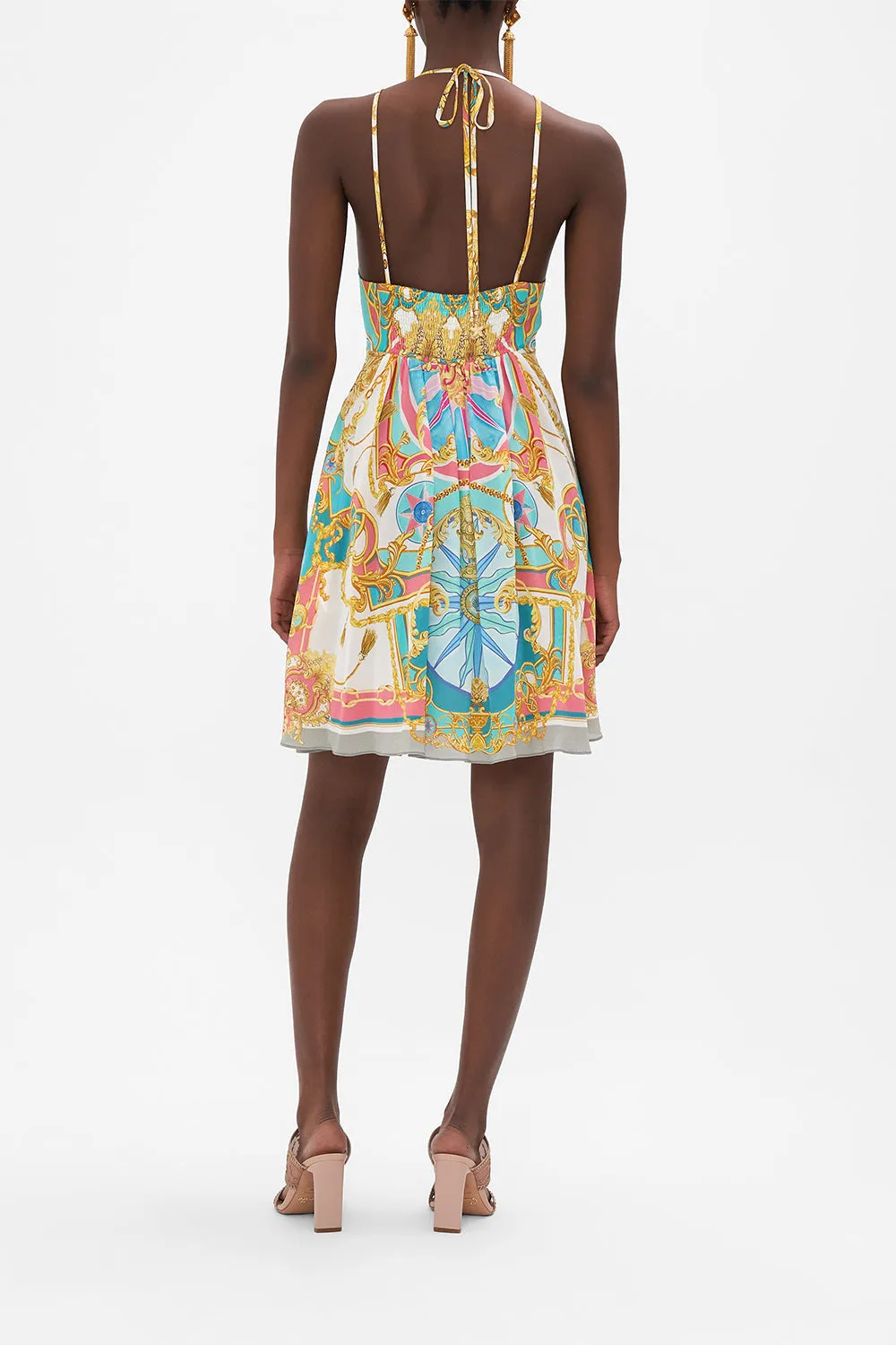 SHORT FLARED DRESS WITH HARDWARE SAIL AWAY WITH ME sold by Camilla product image thumbnail 2