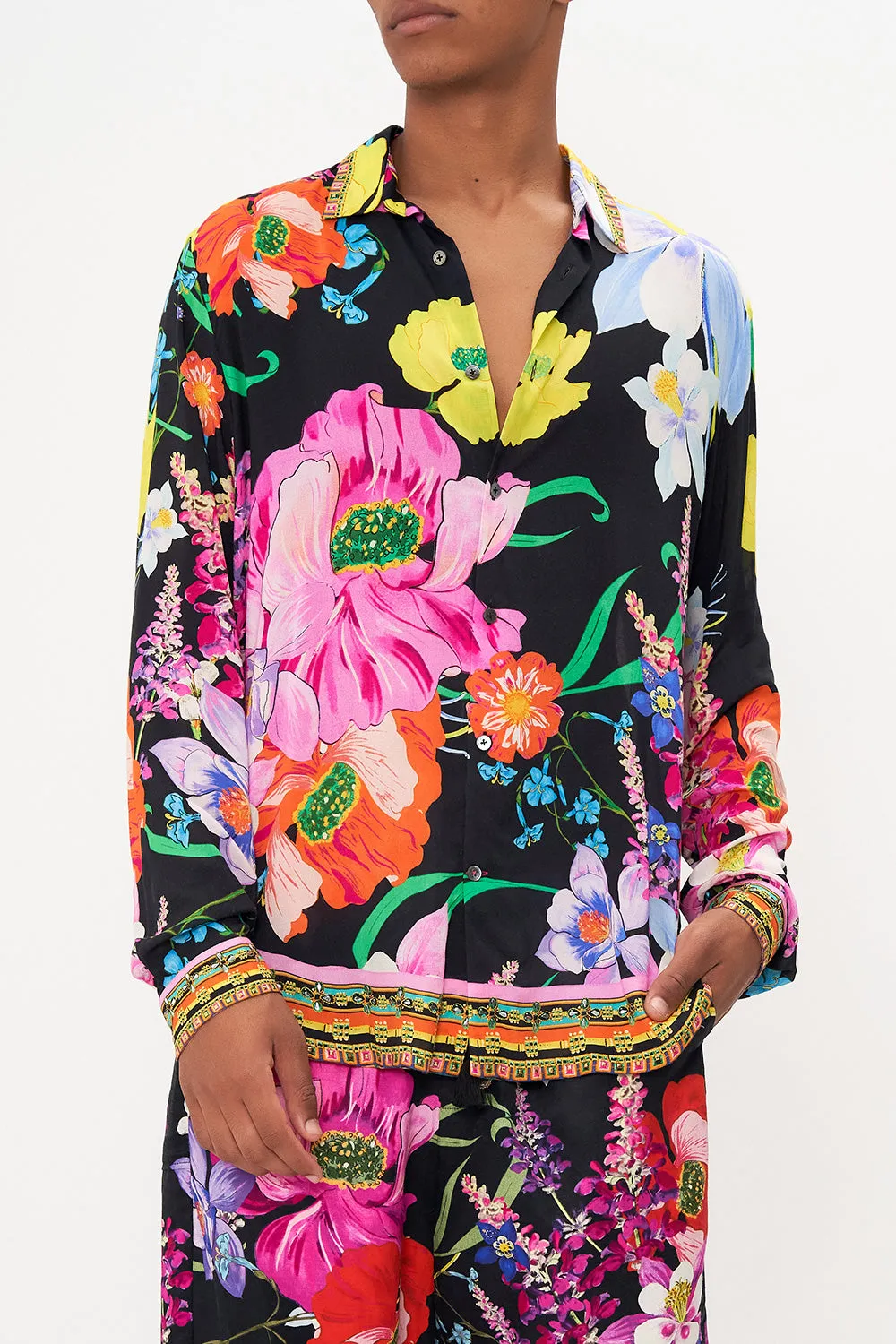 COLLARED LONG SLEEVE SHIRT AWAY WITH THE FAIRIES sold by Camilla product image thumbnail 5