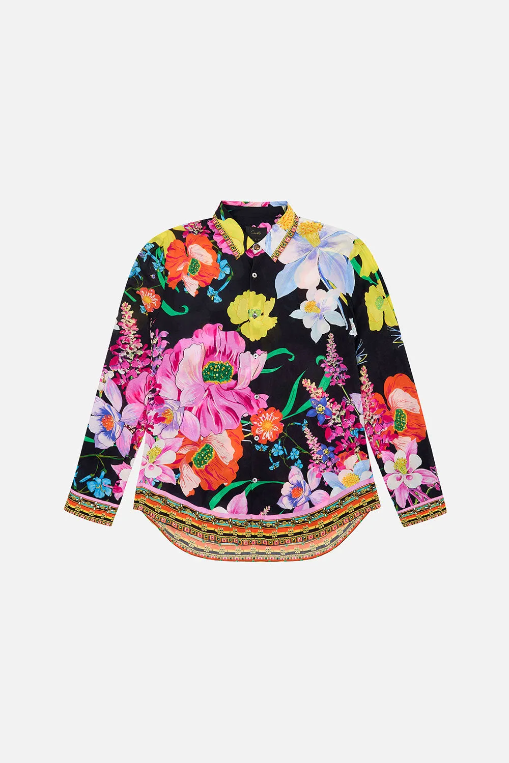 COLLARED LONG SLEEVE SHIRT AWAY WITH THE FAIRIES sold by Camilla product image thumbnail 3