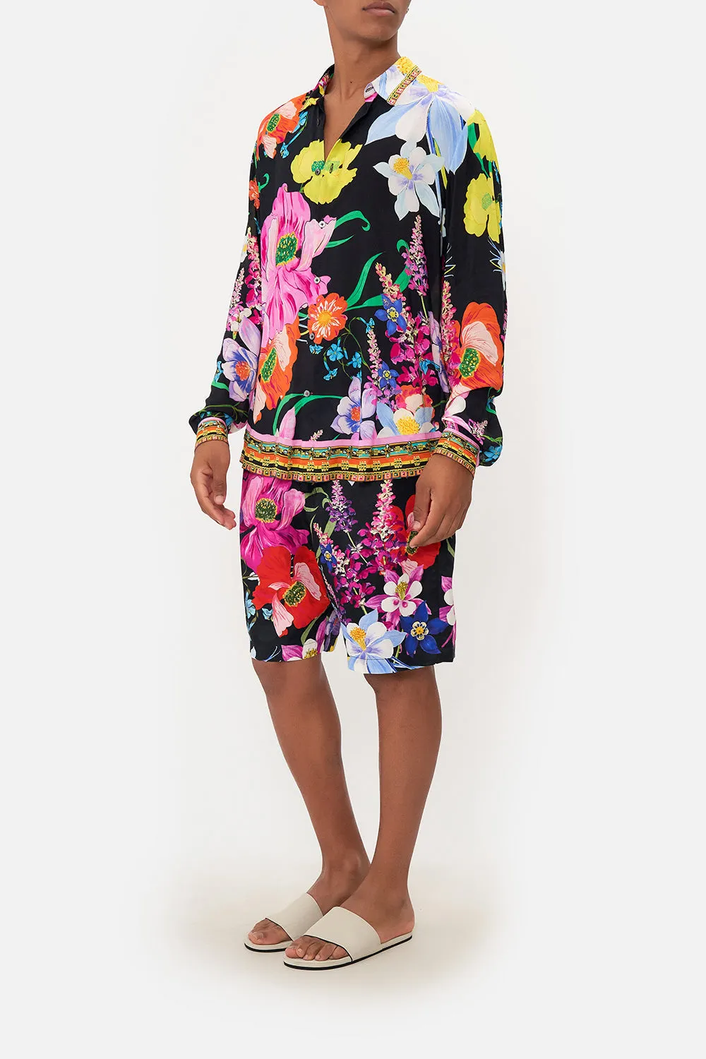 COLLARED LONG SLEEVE SHIRT AWAY WITH THE FAIRIES sold by Camilla product image thumbnail 4