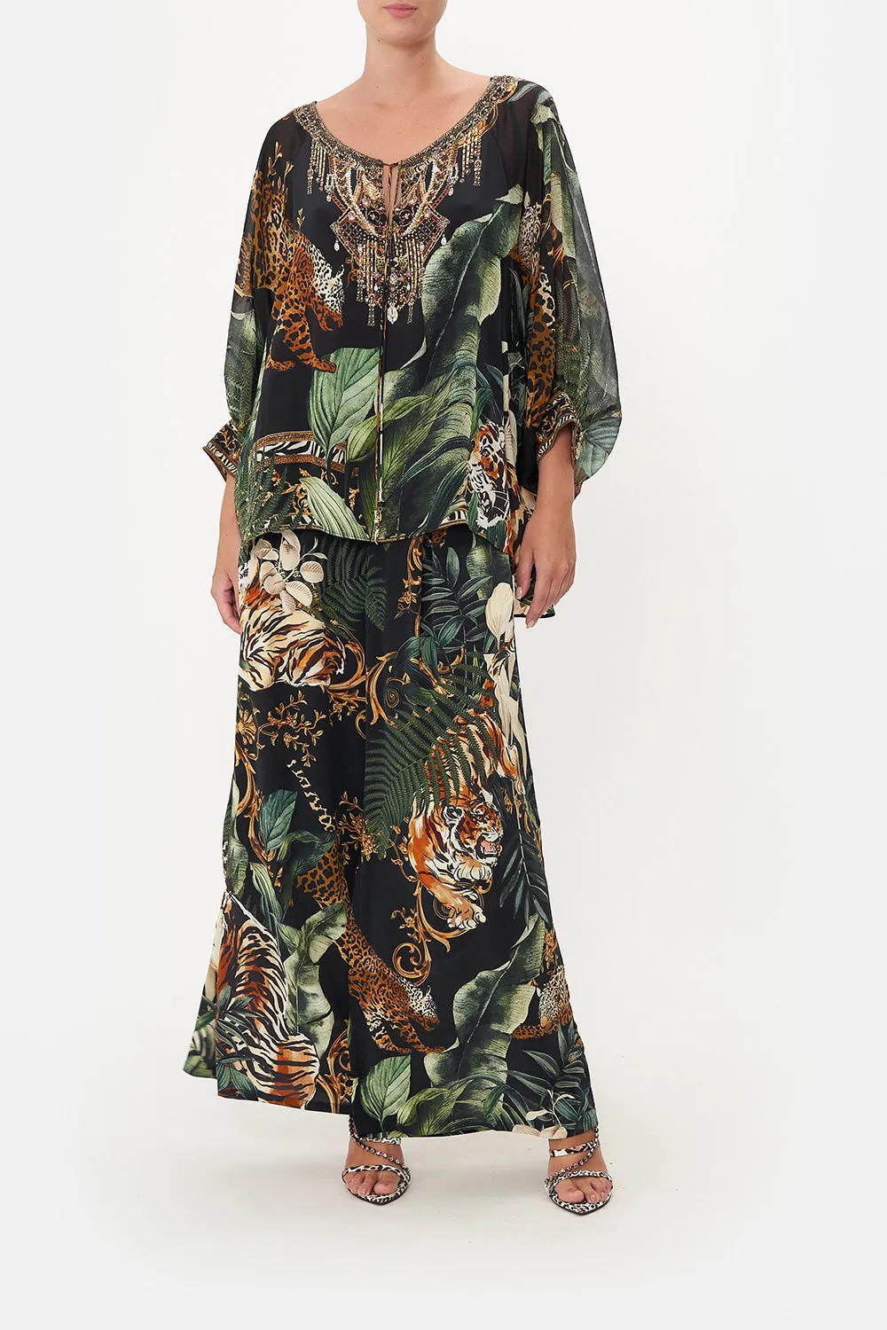 RAGLAN SLEEVE BLOUSE WITH CUFF EASY TIGER sold by Camilla