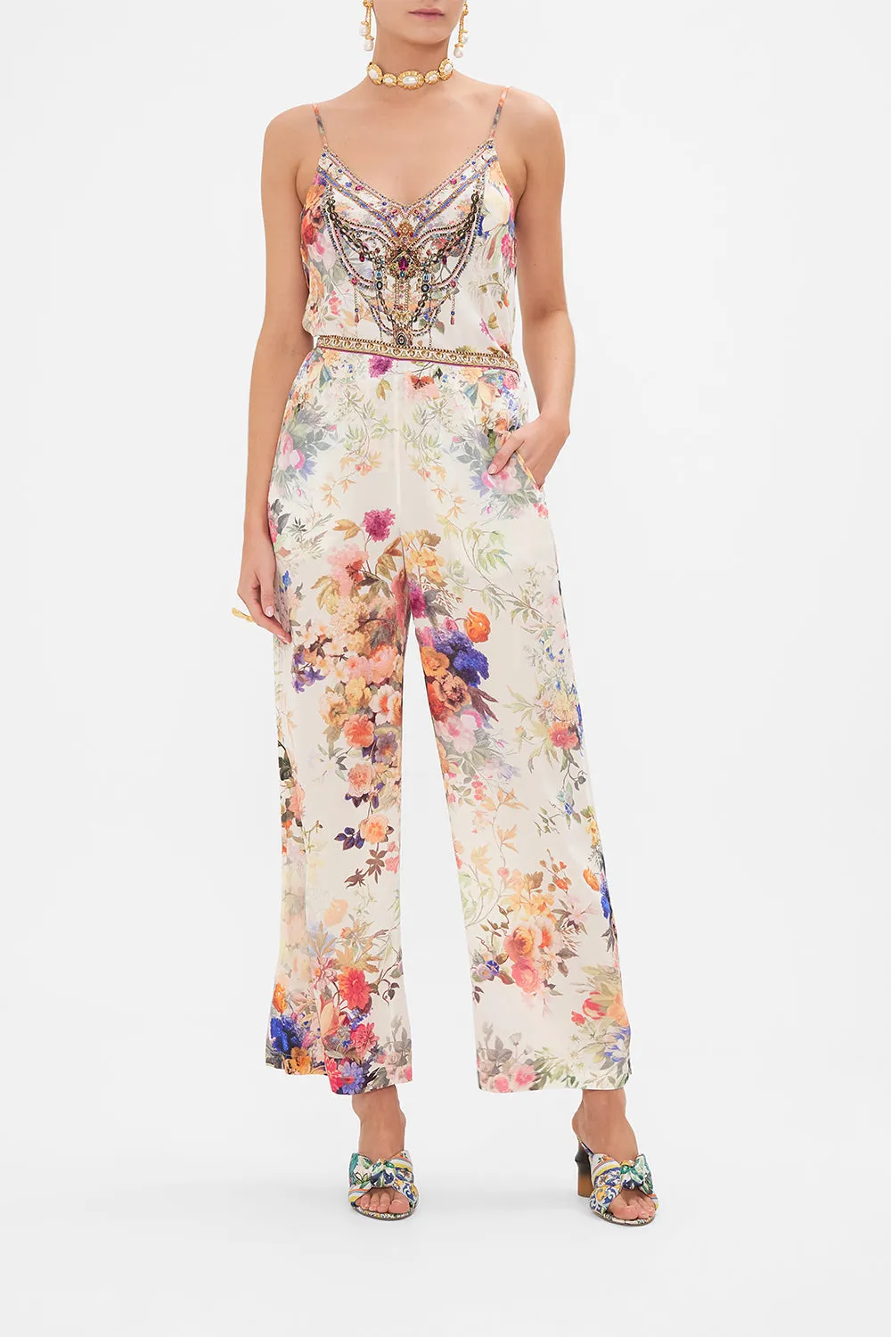 MINIMAL WIDE LEG PANT FRIENDS WITH FRESCOS sold by Camilla