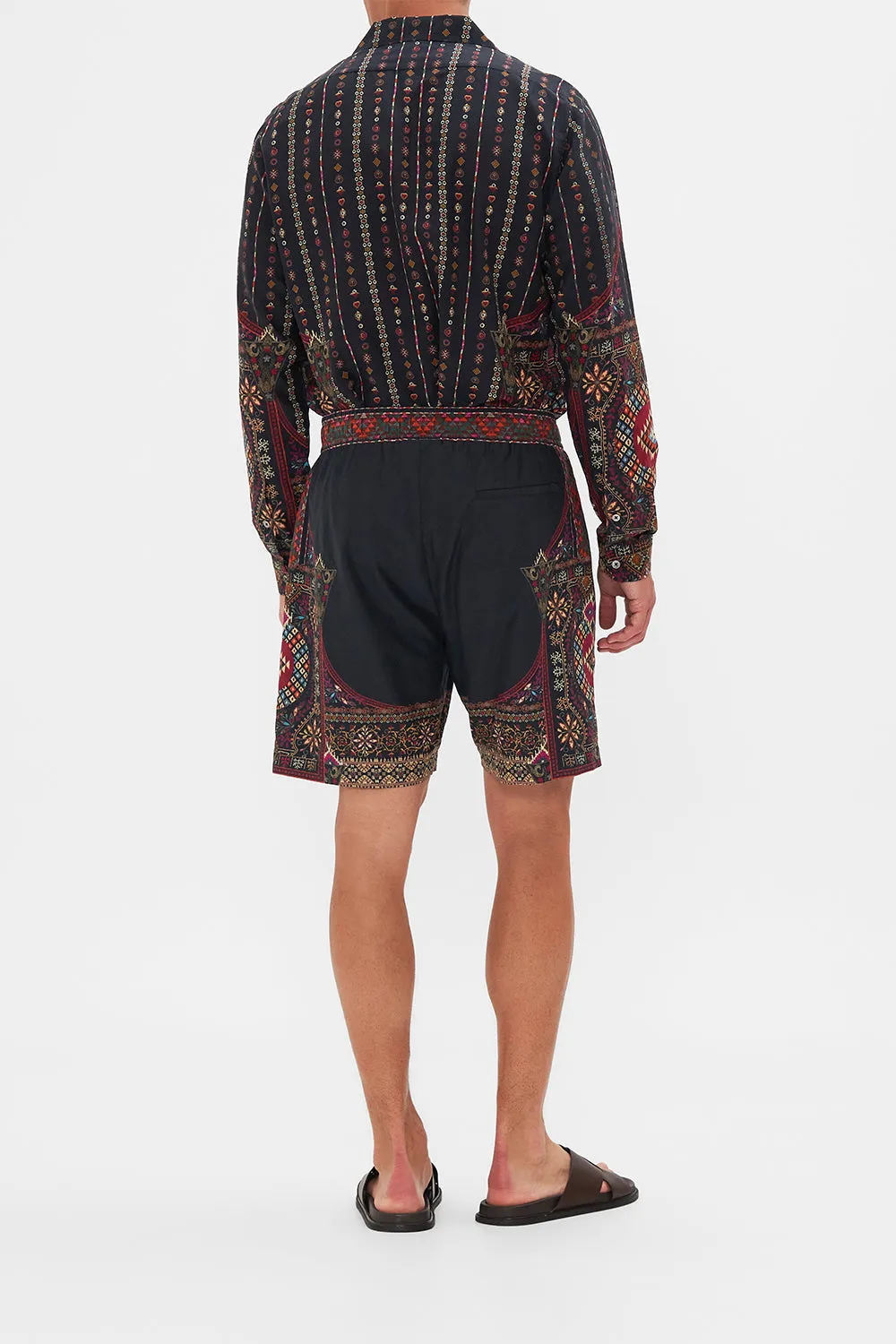 LIGHTWEIGHT ELASTICATED WALK SHORT THE WANDERING ONES sold by Camilla product image thumbnail 2