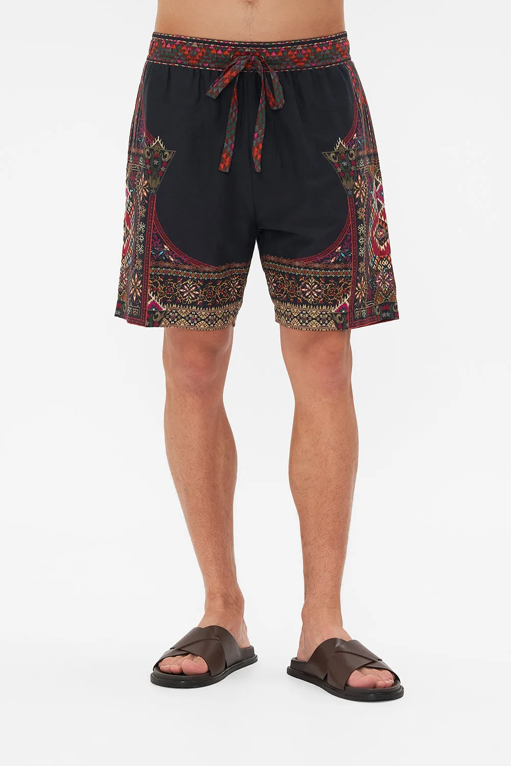 LIGHTWEIGHT ELASTICATED WALK SHORT THE WANDERING ONES sold by Camilla product image thumbnail 5