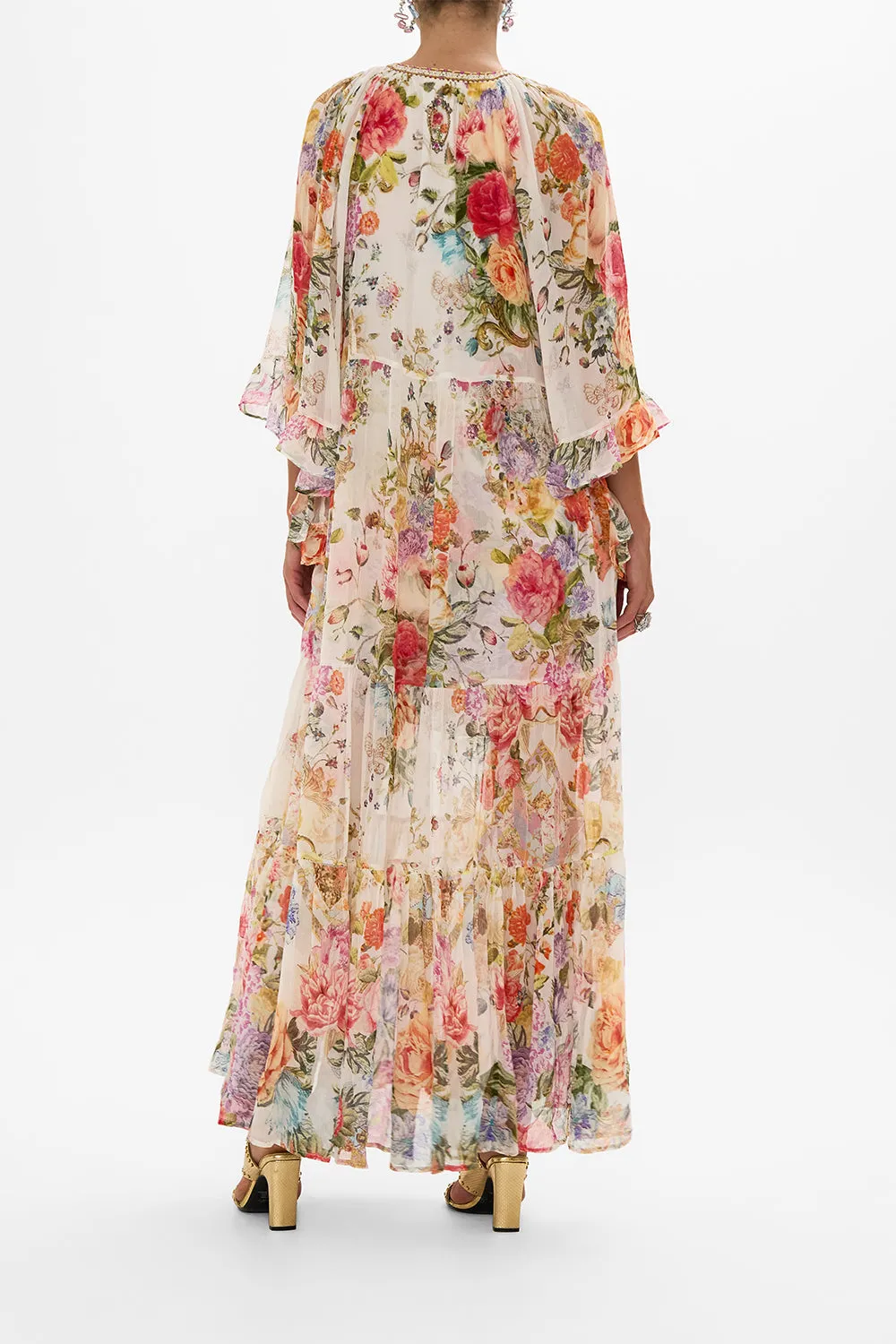 WIDE SLEEVE GATHERED DRESS SEW YESTERDAY sold by Camilla product image thumbnail 2