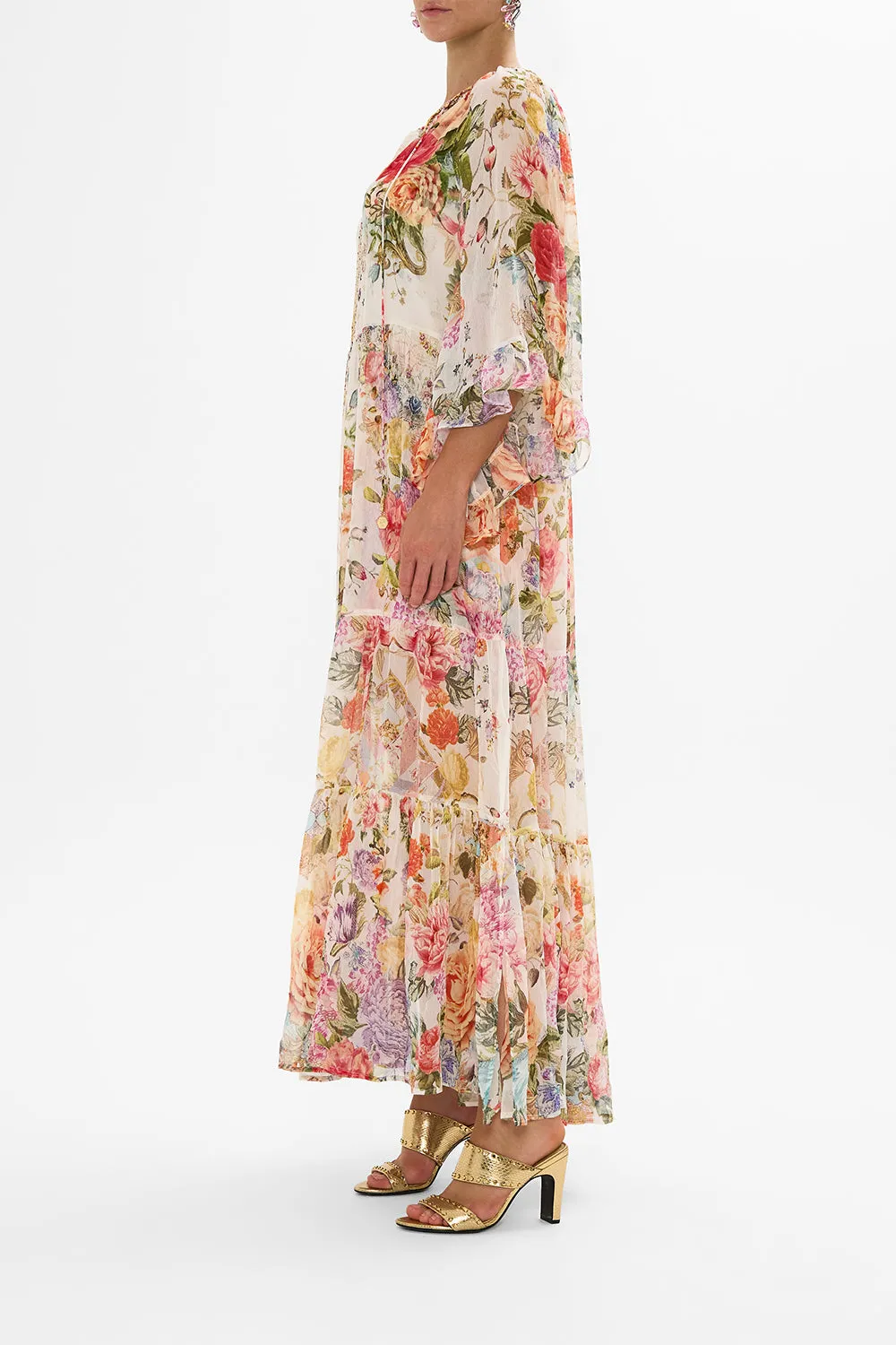 WIDE SLEEVE GATHERED DRESS SEW YESTERDAY sold by Camilla product image thumbnail 4