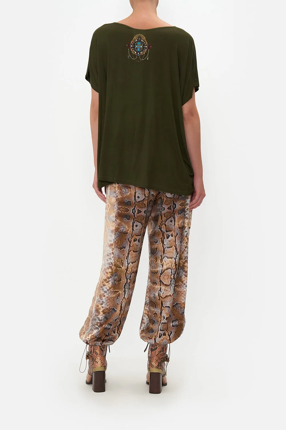 LOOSE FIT BOXY TEE CALL OF THE FALCON sold by Camilla product image thumbnail 2