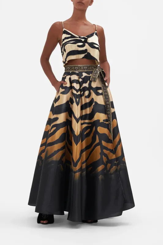 MAXI WRAP SKIRT TAME MY TIGER sold by Camilla