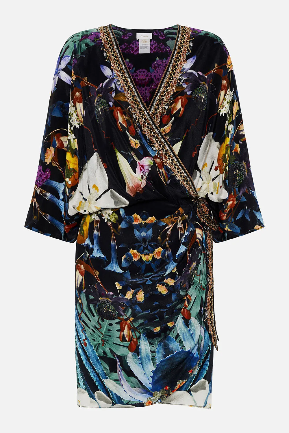 DRAPED FRONT WRAP DRESS HYPNOTISE ME sold by Camilla product image thumbnail 3