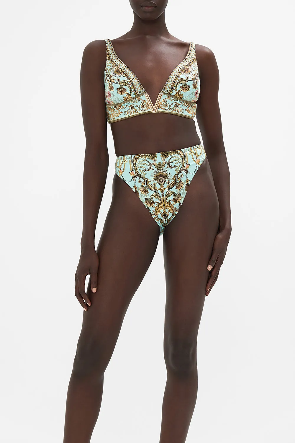 V NECK HARDWARE BRA ADIEU YESTERDAY sold by Camilla product image thumbnail 5