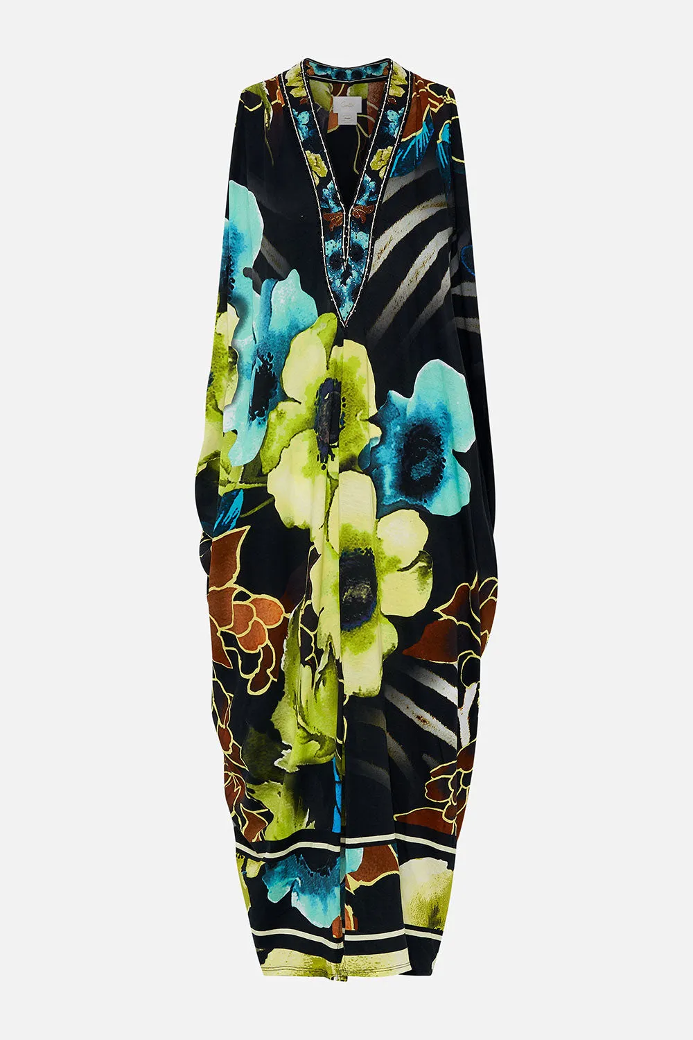 SIDE COWL JERSEY DRESS POPPY DIVINE sold by Camilla product image thumbnail 3