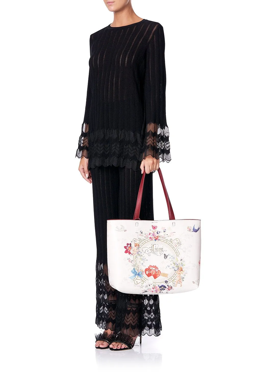 EAST WEST TOTE JARDIN POSTCARDS sold by Camilla product image thumbnail 2