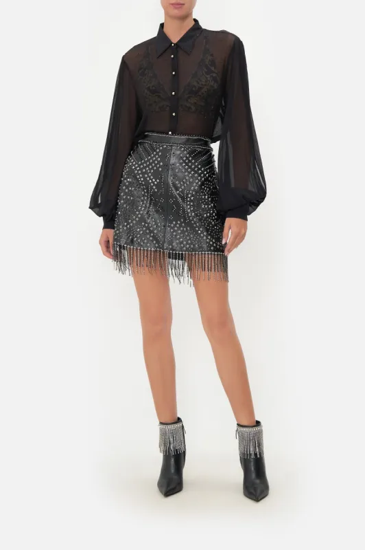 MINI SKIRT LEATHER sold by Camilla