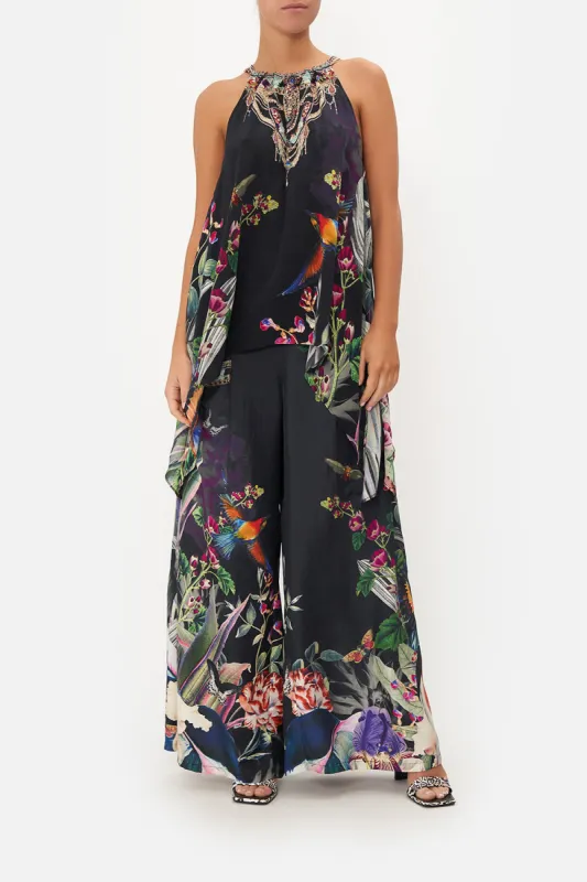 DRAWSTRING NECK TANK PARADISO PLACE sold by Camilla