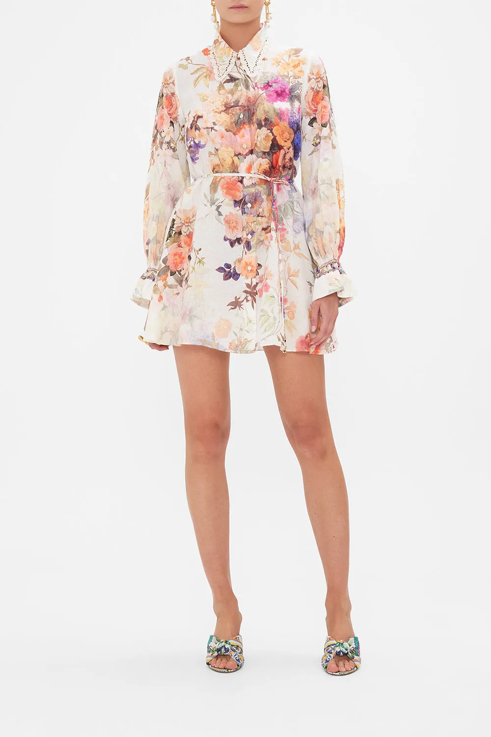 SHIFT SHIRT DRESS FRIENDS WITH FRESCOS sold by Camilla