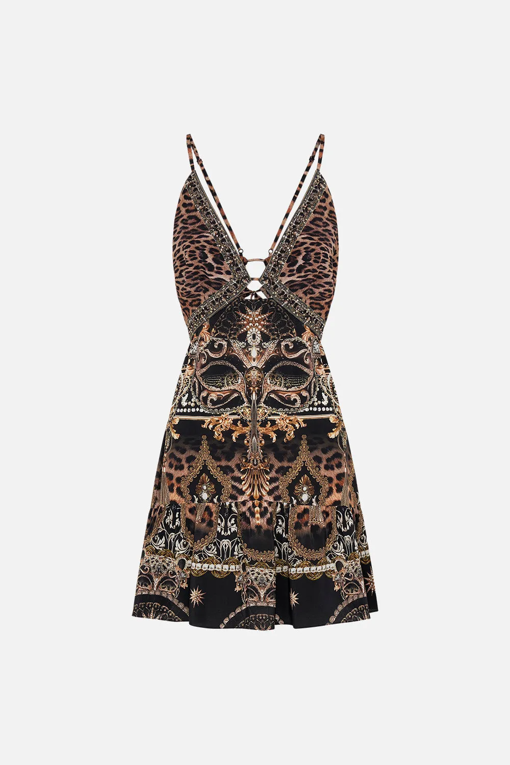 MINI DRESS WITH CUT OUT MASKED AT MOONLIGHT sold by Camilla product image thumbnail 3