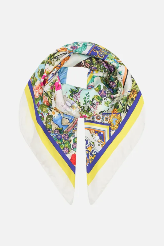 LARGE SQUARE SCARF AMALFI AMORE sold by Camilla