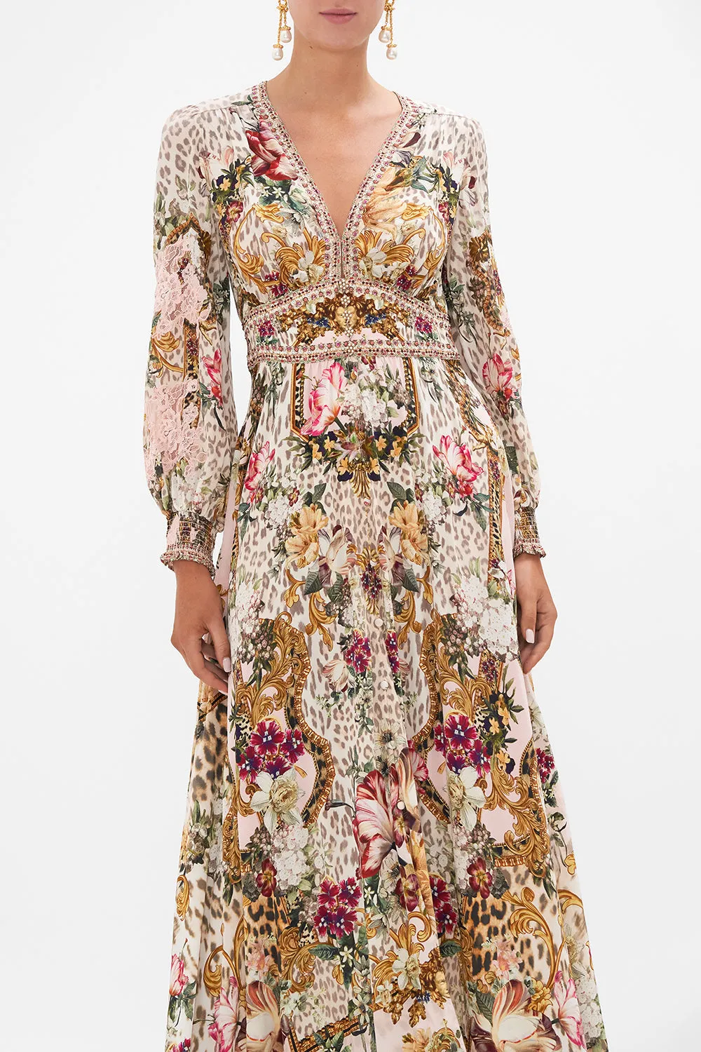 BUTTON DRESS WITH SHAPED WAISTBAND BAMBINO BLISS sold by Camilla product image thumbnail 5