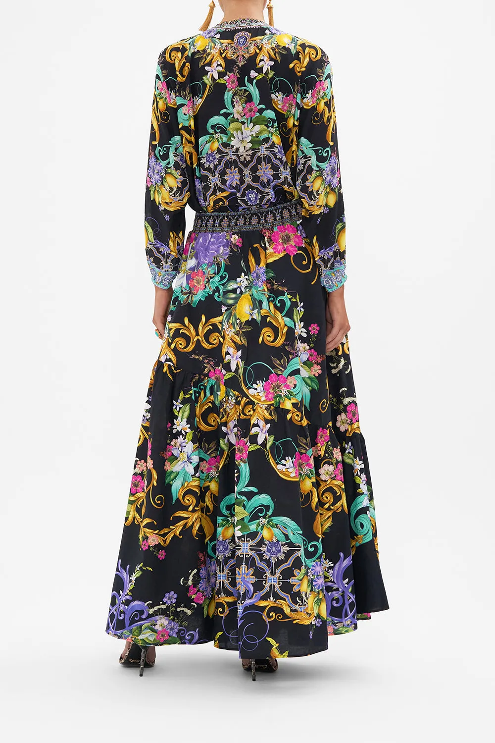 LACE UP BLOUSE MEET ME IN MARCHESA sold by Camilla product image thumbnail 2