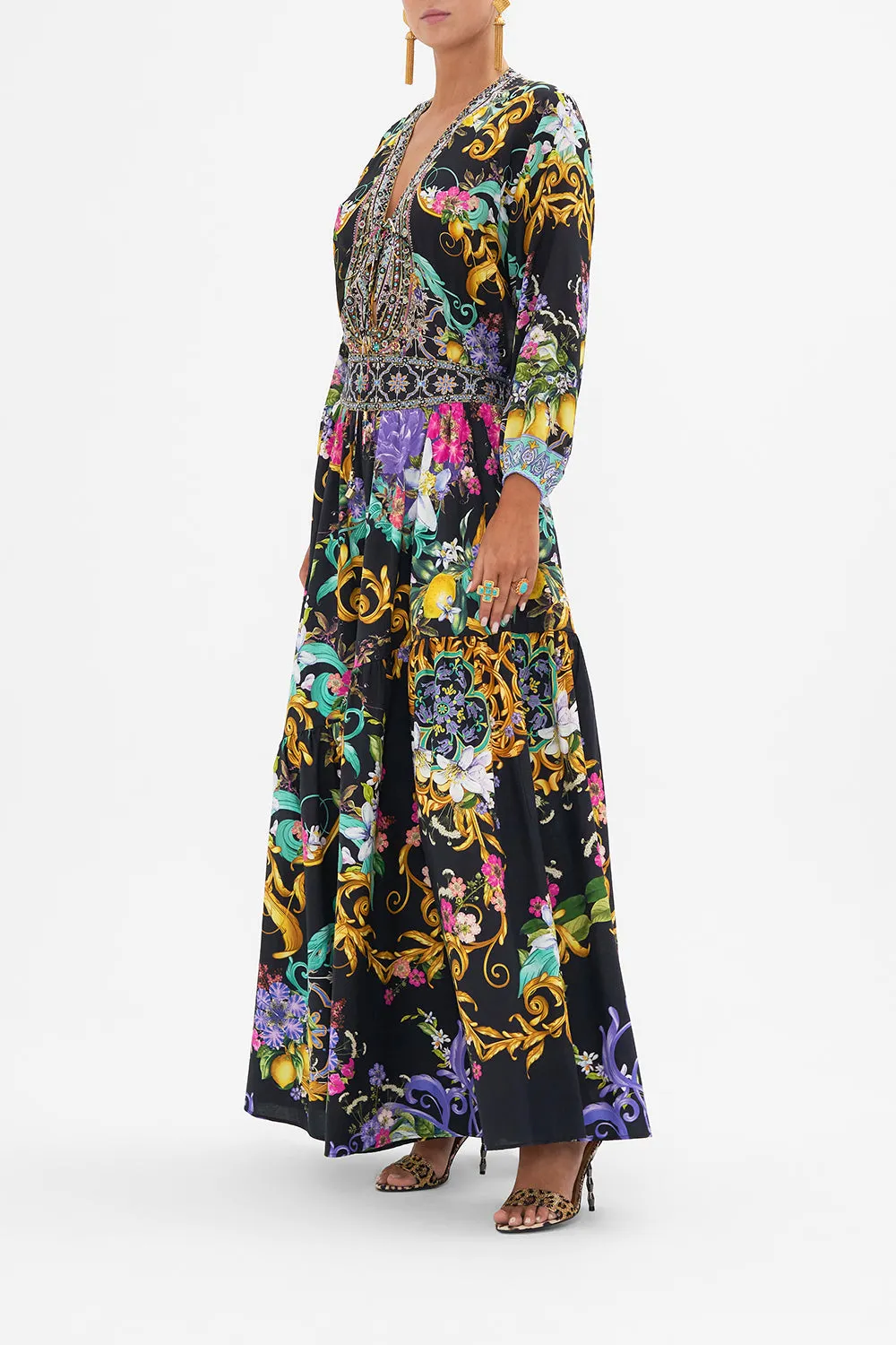 LACE UP BLOUSE MEET ME IN MARCHESA sold by Camilla product image thumbnail 4