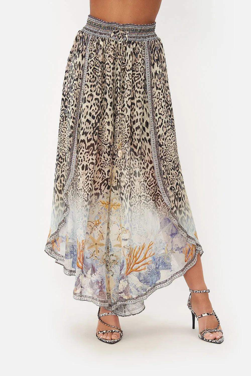 CURVED HEM PANT SEAHORSE SONNET sold by Camilla product image thumbnail 5