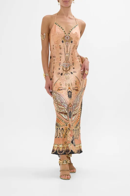 CHAIN DETAIL SLIP DRESS KINGDOM OF HEIROGLYPHS sold by Camilla