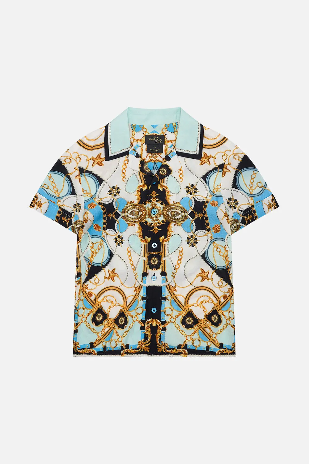 BOYS' SHORT SLEEVE SHIRT SEA CHARM sold by Camilla