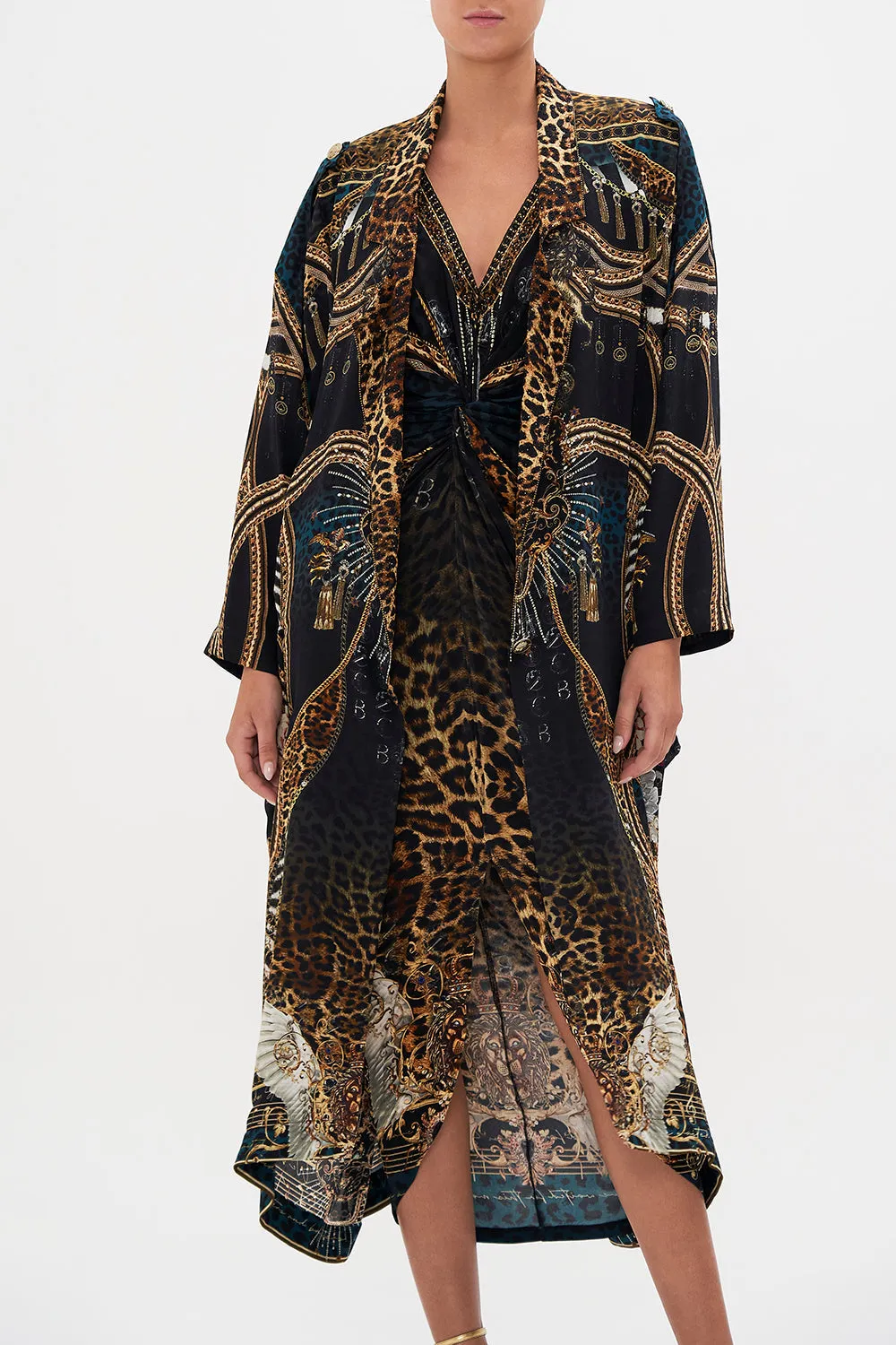 RELAXED PANEL COAT ROCKSTAR ROYALTY sold by Camilla product image thumbnail 5