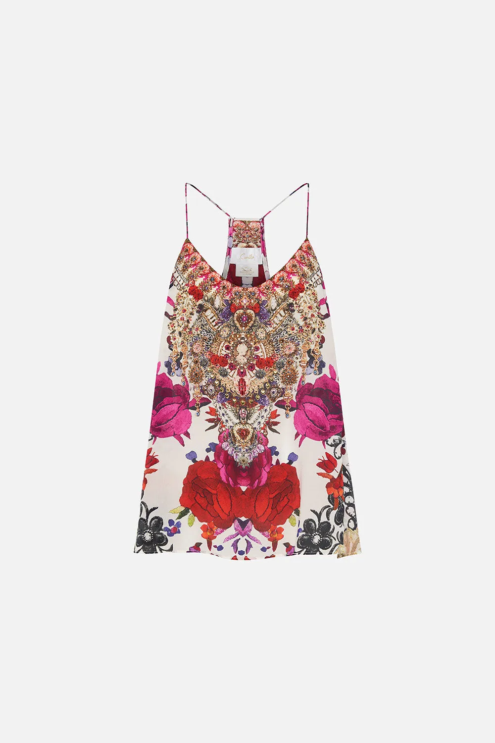 T BACK SHOESTRING TOP REIGN OF ROSES sold by Camilla product image thumbnail 3