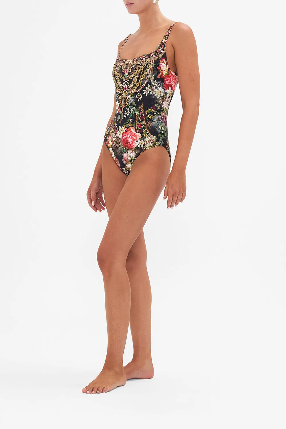 UNDERWIRE SQUARE NECK ONE PIECE A NIGHT AT THE OPERA sold by Camilla product image thumbnail 4