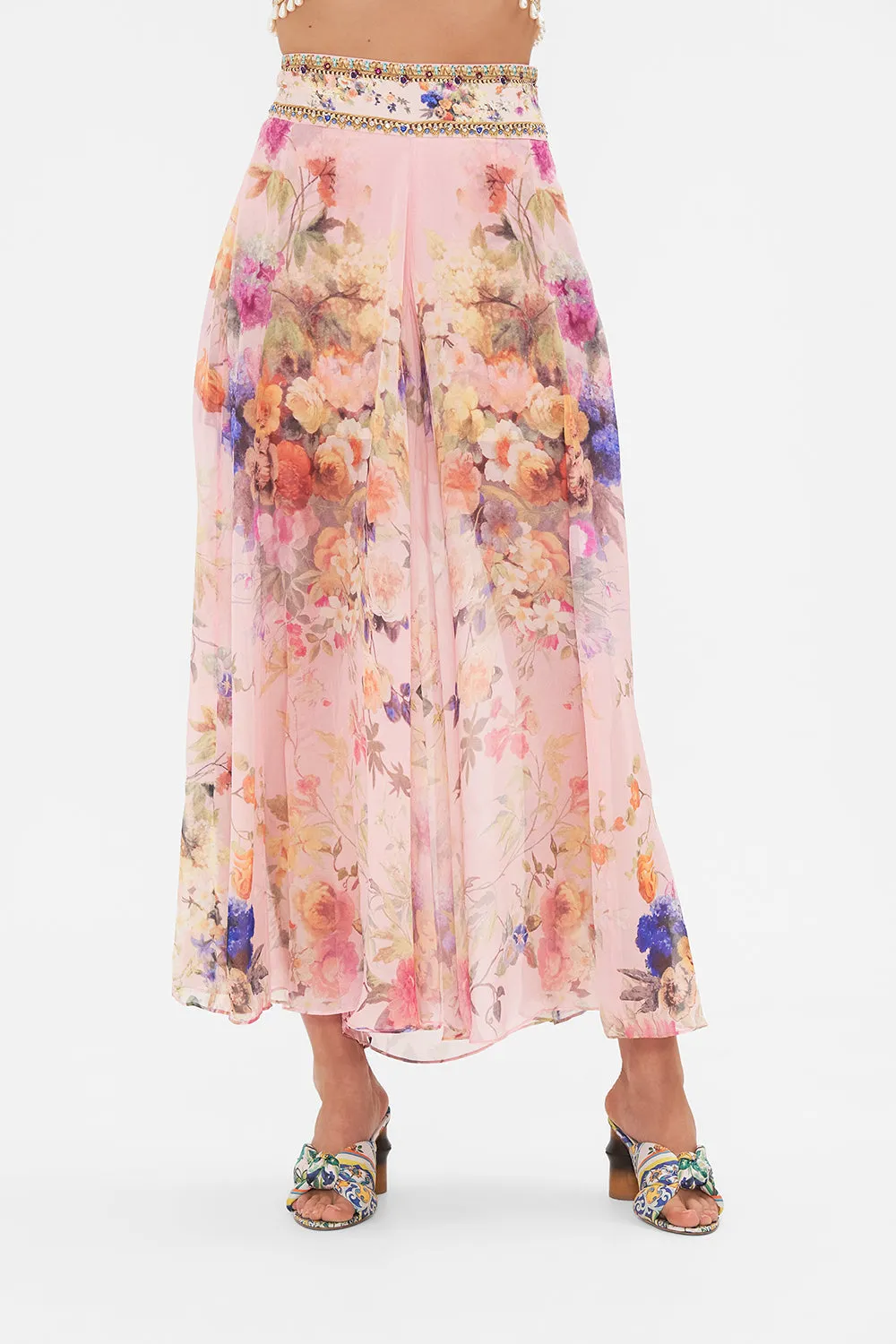 SHEER WIDE LEG PANT LETTERS FROM THE PINK ROOM sold by Camilla product image thumbnail 5