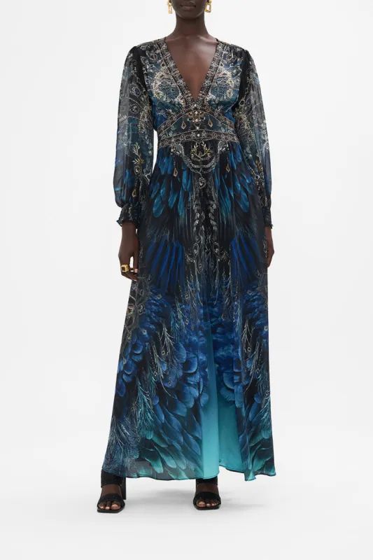 BUTTON DRESS WITH SHAPED WAISTBAND GROUND CONTROL sold by Camilla