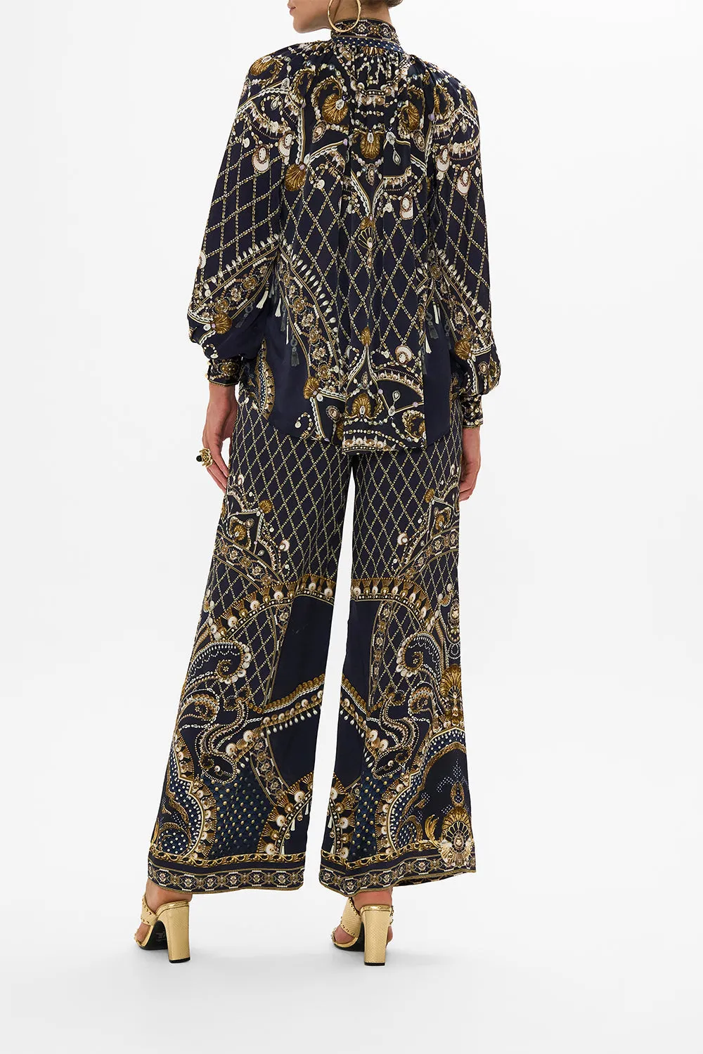 RAGLAN BUTTON UP SHIRT DANCE WITH THE DUKE sold by Camilla product image thumbnail 2