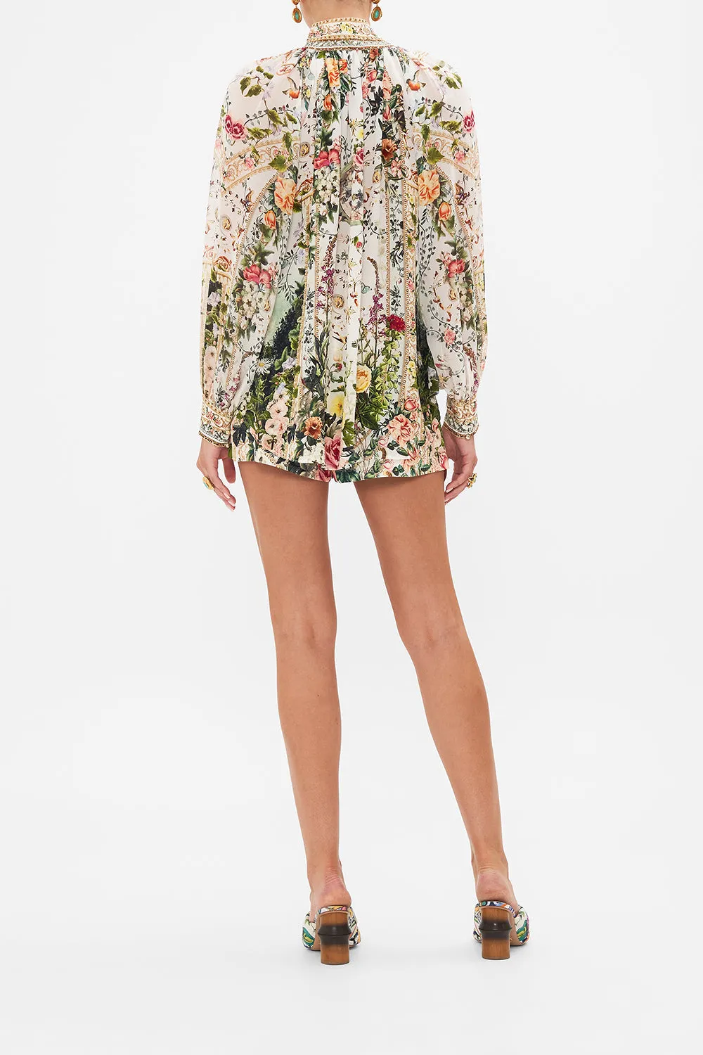 RAGLAN BUTTON UP SHIRT RENAISSANCE ROMANCE sold by Camilla product image thumbnail 2