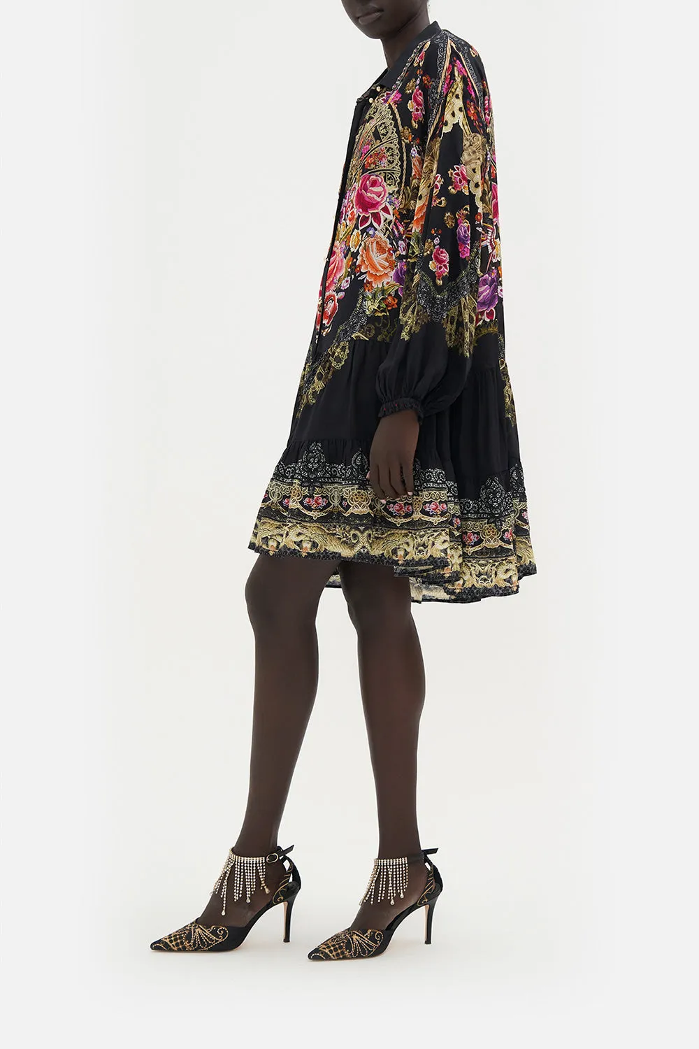 TIERED SHIRT DRESS DANCE WITH DUENDE sold by Camilla product image thumbnail 4