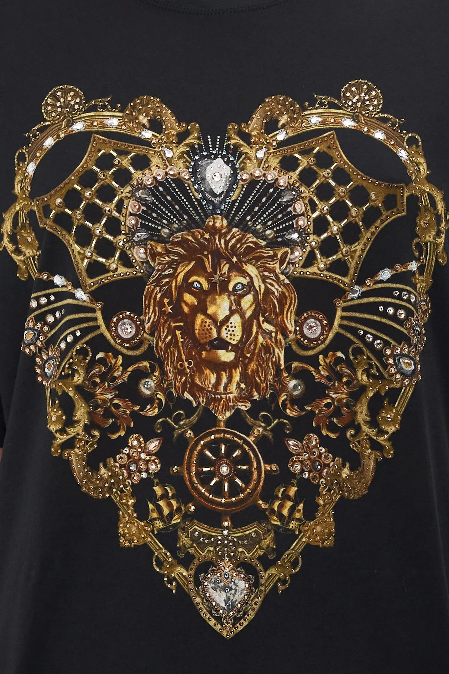 OVERSIZE BAND TEE SHADOWS OF ARMADA LOUNGE sold by Camilla product image thumbnail 5