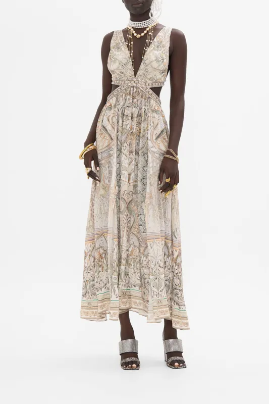 CUT OUT BACK DRESS IVORY TOWER TALES sold by Camilla