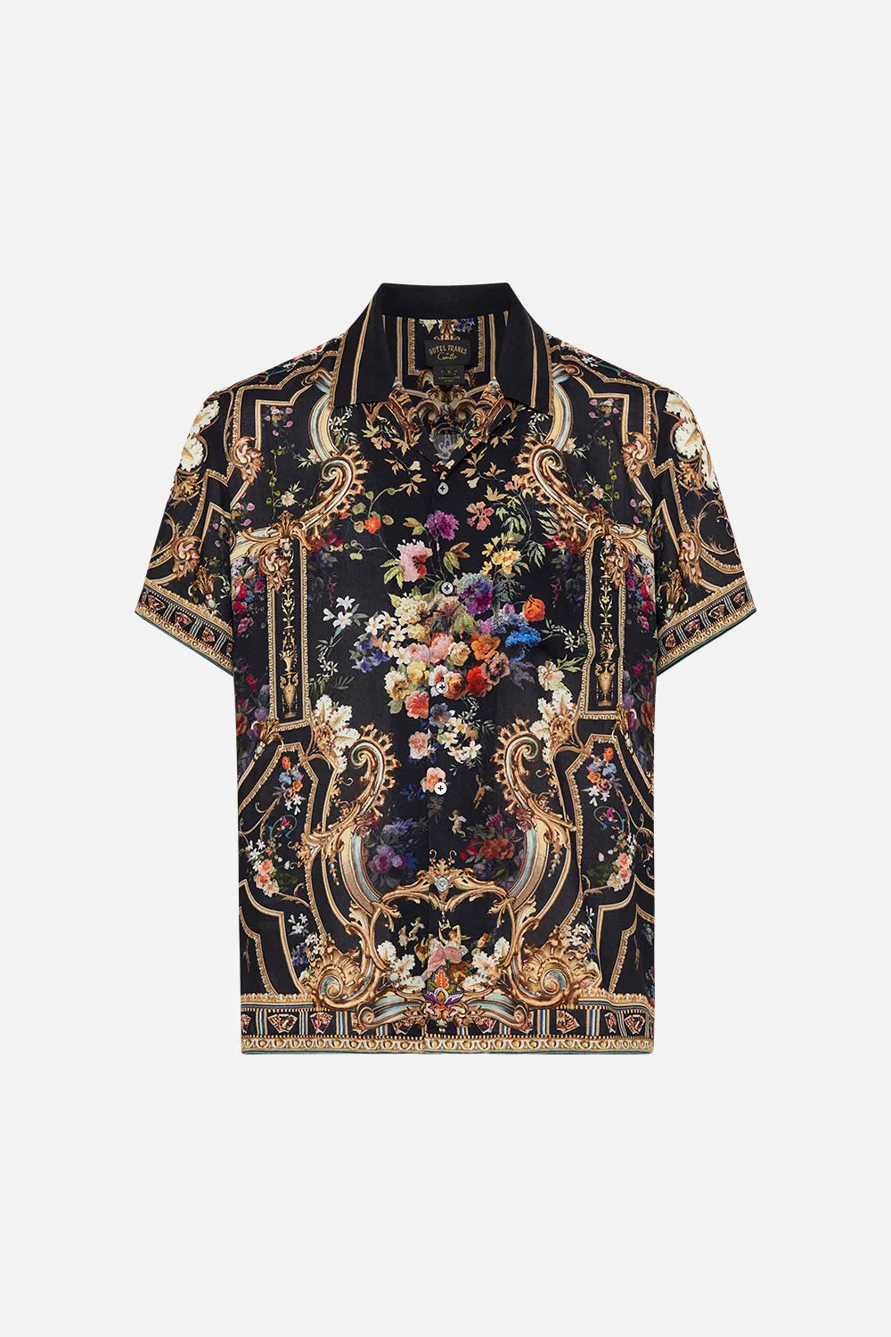 SHORT SLEEVE CAMP COLLARED SHIRT PLAY YOUR CARDS RIGHT sold by Camilla product image thumbnail 3