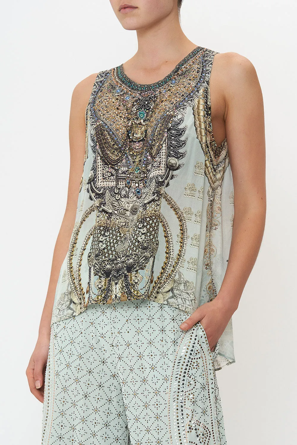 BUTTON BACK TOP FREE ESPIRITU sold by Camilla product image thumbnail 5